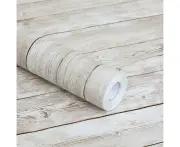 Self-adhesive,vinyl,coating,with,wood,grain,look,for,kitchen,counters,,cupboards,,drawers,,walls,and,hand,work,(45,x,10,m,,light,brown)