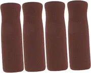 Healeved 4pcs Walking Cane Grip Cane Hand Grip Walking Cane Handle Grips Cane Hand Grips Thick Hand Grip Nonslip Crutch Grips Anti-skid Crutch Handle Wraps Thicken Component Sponge Elder