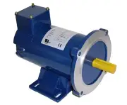 DC MOTOR, 1/2HP, 56C, 90V/1750RPM, TENV, Hallmark Industries