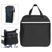 Oxford Fabric Storage Bag Wheelchair Convenient Hanging Strap Side Bag Side