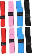 CHILDWEET 8Pcs Box Elastic Straps High Elastic Lunch Box Fixing Bands for School Outdoor Use Lightweight Portable Bento Supplies