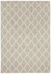 Huxley Diamond In Natural Rug