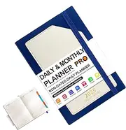Daily Planner, Personal Schedule Planner, A5 Planner Notebook, Pocket-Sized Planner, Daily Schedule Planner, Weekly Agenda 180 Sheets, Calendar Organizer for Making Plans