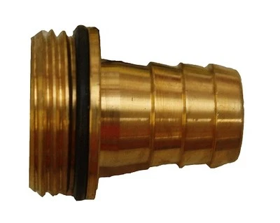 Brass Fire Threaded Tail with 20mm x ¾ Neta Fitting Hose