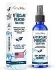 Piercing Aftercare Spray - Saline Cleaning Solution Nose Belly Ear Piercing C...