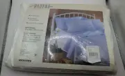 Caress White King Flat Sheet No Iron Percale Made in USA NEW 1992