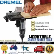 New Dremel Shaper Router Table for Rotary Tool Slot Groove Shape Sand Trim Edges
