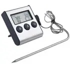 Meat Thermometers for Cooking,Timer Probe Food Thermometer,Grilling Meat BBQ and
