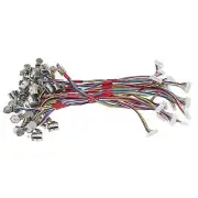 20PCS 2 Phase 4 Wire 8mm Stepper Motor DC5-6V with Connecting Line and Copper...