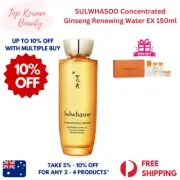 SULWHASOO Concentrated Ginseng Renewing Water EX (150ml) (Back order)