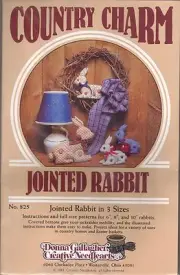 Creative Needlearts Country Charm Jointed Rabbit Kit #825 Donna Gallagher 3 Size