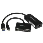 StarTech MSTS3MDPUGBK 2-in-1 Accessory Kit for Surface and Surface Pro