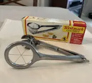ALUMINUM WEDGE EGG SLICER CUTTER Westmark Columbus West Germany W/Box