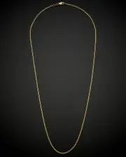 18K Italian Gold Cable Necklace