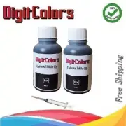 2x30ml Refill ink for HP 910 910xl OfficeJet Pro 8035 8028 8025 8022 8020 Black