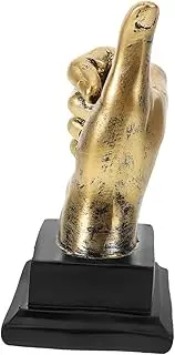 WHAMVOX Thumb Up Prize Trophy Trophy Ornament Creative Sports Award Versatile Decorative Prop for Competitions Events for Teacher Day Celebrations