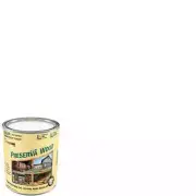 Exterior Wood Stain Sealer Clear Oil Based Deck Fence Waterproof UV Protect 1qt