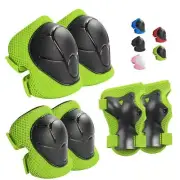 6pcs Kids Scooter Roller Ski Skate Protection Skating Knee Pads Wrist Elbow Pads