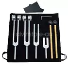 Tuning Fork Instrument Set For Healing Therapy DNA Repair Reliever Stress AU
