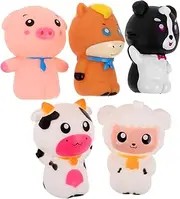 GALPADA 5pcs Cute Animal Finger Puppet Toys for Toddlers Puppets for Storytelling Interactive Parent Games Early Education and Imagination Development