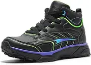 [DREAM PAIRS] Kids Shoes Hiking Boots Boys Girls High-Top Shoes Outdoors DuraPlay Lace-Up Lightweight Hiking Sneakers