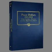Whitman US Peace Dollar Coin Album 1921 - 1935 #9130