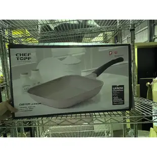 CHEF TOPF 韓國原裝 薔薇系列 28cm 平底鍋 不沾煎鍋