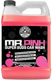 Chemical Guys Mr. Pink Foaming Car Wash Soap (Works with Foam Cannons, Foam Guns or Bucket Washes) Safe for Cars, Trucks, Motorcycles, RVs & More, 3.79 L, Candy Scent