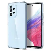 Samsung Galaxy A53 5G Premium Slim Crystal Clear TPU Gel Back Case by MEZON – Shock Absorption, Wireless Charging Compatible (Galaxy A53 5G, Gel) – FREE EXPRESS