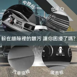 【FANCY LIFE】車用軟毛除塵刷(車用除塵刷 車用清潔刷 內飾清潔刷 洗車工具 除塵刷 軟毛刷 縫隙刷)