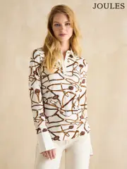Joules Cordelia Cream Long Sleeve Top (B23478) | $92