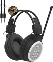 UMUTOO AM FM Radio Headphones, Personal Portable Radio Headset Am/Fm Digital ...
