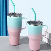 30/40 OZ Insulated Cup with Handle Leak-Proof Coffee Travel Mug With Lids