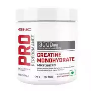 GNC Pro Performance Creatine Monohydrate Unflavoured 100gm Micronized