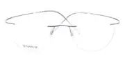 Oval Rimless Titanium Men's Glasses Online Purple Size 51 - Lenses Included - Private Health Rebate - Blue Light Block - SmartBuy Collection