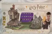 Harry Potter The Burrow, Hagrid's Hut, Knight Bus 3D Puzzle 315 Pieces Brand New