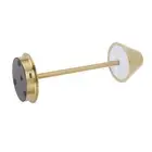 Modern Cordless Gold Table Lamp 3-Color Touch LED Stepless Dimming