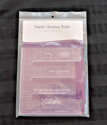Handi Quilter Feelin' Groovy Ruler Template