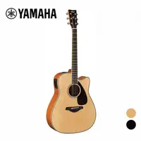 在飛比找PChome24h購物優惠-YAMAHA FGX820C NT/BL 面單板 電木吉他 