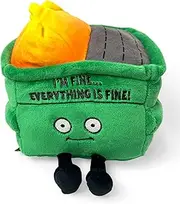 Punchkins "I'm Fine… Everything is Fine" Dumpster Plush Toy