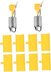 FONDOTIN Educational Scientific Prop 2pcs Vertical Small Wind Generator Portable Plastic Wind Turbine