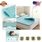 Eco-Friendly 2 Inch Queen Mattress Topper - Soft Gel Foam for Comfortable Sleep