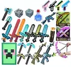 Minecraft EVA Foam Weapon Sword and Pickaxe Set
