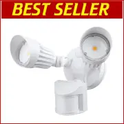 Adjustable COB LED Motion Sensor Flood Lights - Outdoor Security Lighting