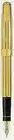 Parker Sonnet Fountain Pen Athens Black Striped 18Kt Gold Medium Pt New In Box