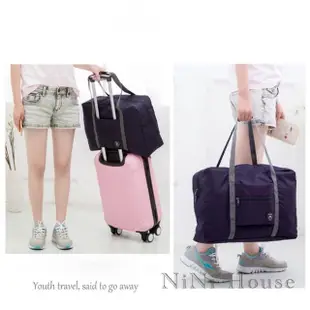 【YING SHUO】行李袋 旅行袋 拉桿包 出遊必備(購物袋 健身包 大容量 收納 可折疊)