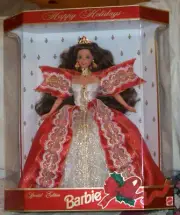 Special Edition Barbie 1997 Happy Holidays Barbie - NEW in Box