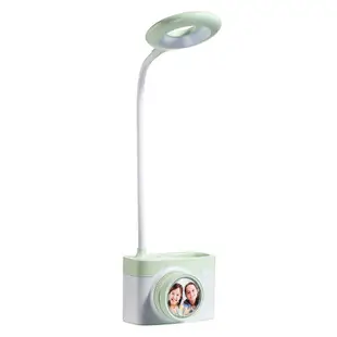 創意充電觸摸LED小臺燈閱讀護眼多功能USB小夜燈小風扇禮品