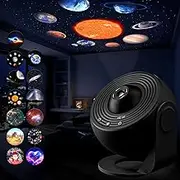 Starry Sky Projector, Planetarium Galaxy Projector 13-in-1 Starry Sky Starry Skylight Projector for Children Adults with Solar System/Nebula/Moon/Sky Galaxy Projector, Night Light Lamp
