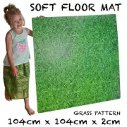 FOAM PLAY MATS, LARGE INTERLOCKING FOAM PLAY MATS - GRASS DESIGN